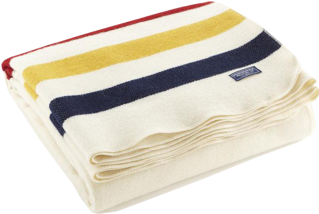 Revival Throw Blanket - Faribault Revival Stripe Throw / Bone White (720x720), Png Download