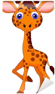 Cute Baby Giraffe (400x400), Png Download