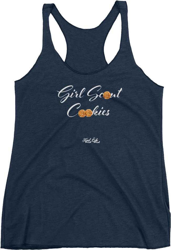 Girl Scout Cookies Tank Top - Clark And Addison - Wrigley Field - Chicago Cubs - (1000x1000), Png Download