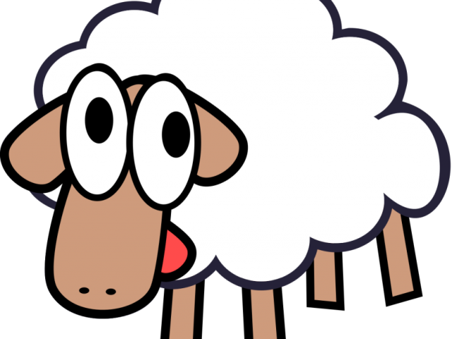Lamb Clipart Small Sheep - Girl Profile Pictures Funny Cartoon (640x480), Png Download