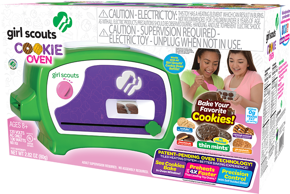 Get Baking With The Girl Scouts Cookie Oven - False Girl Scouts Cookie Oven Mints Starter Mix To (1000x1000), Png Download