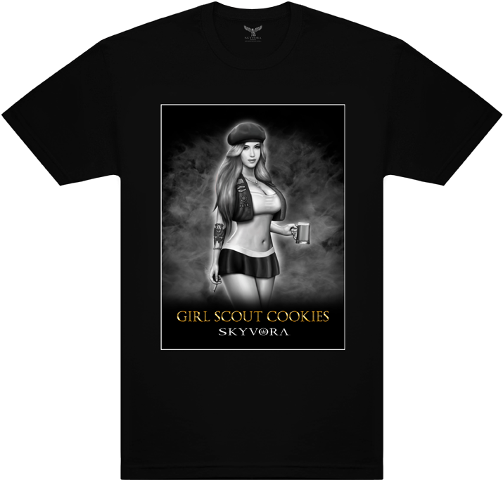 Girl Scout Cookies Tee - T-shirt (750x750), Png Download
