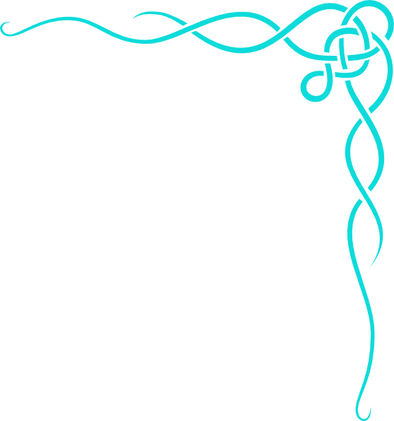 Celtic Border Corner Png (558x596), Png Download