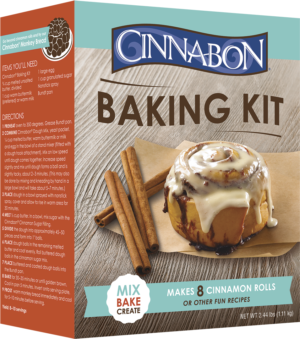Cinnabon Baking Mix - Cinnabon Cereal, Crunchy Cinnamon Multigrain - 10 Oz (1250x1575), Png Download