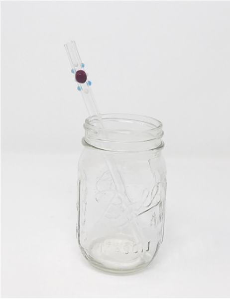 <img Src="glass Straw Drinking Straw Strawesome Wholesale - Glass Bottle (600x600), Png Download