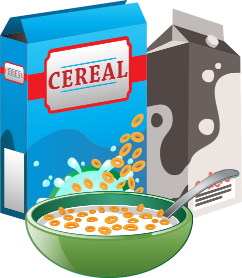 Our Lady Of Lourdes Catholic Primary School - Clip Art Cereal (484x554), Png Download