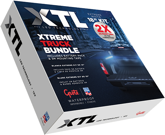 Xtl Truck Bed Lights (600x481), Png Download