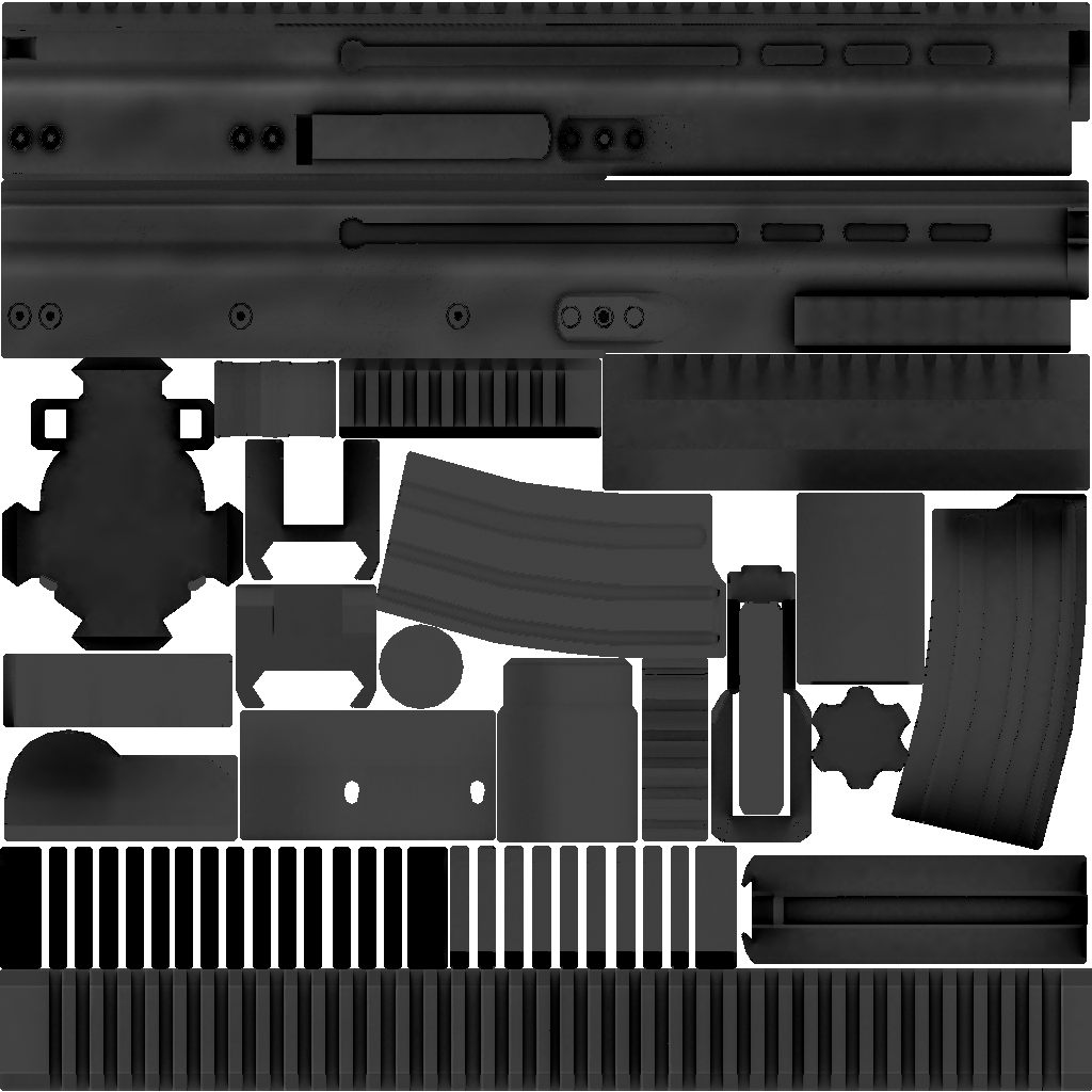 Scar Mk - Gamebanana (1024x1024), Png Download