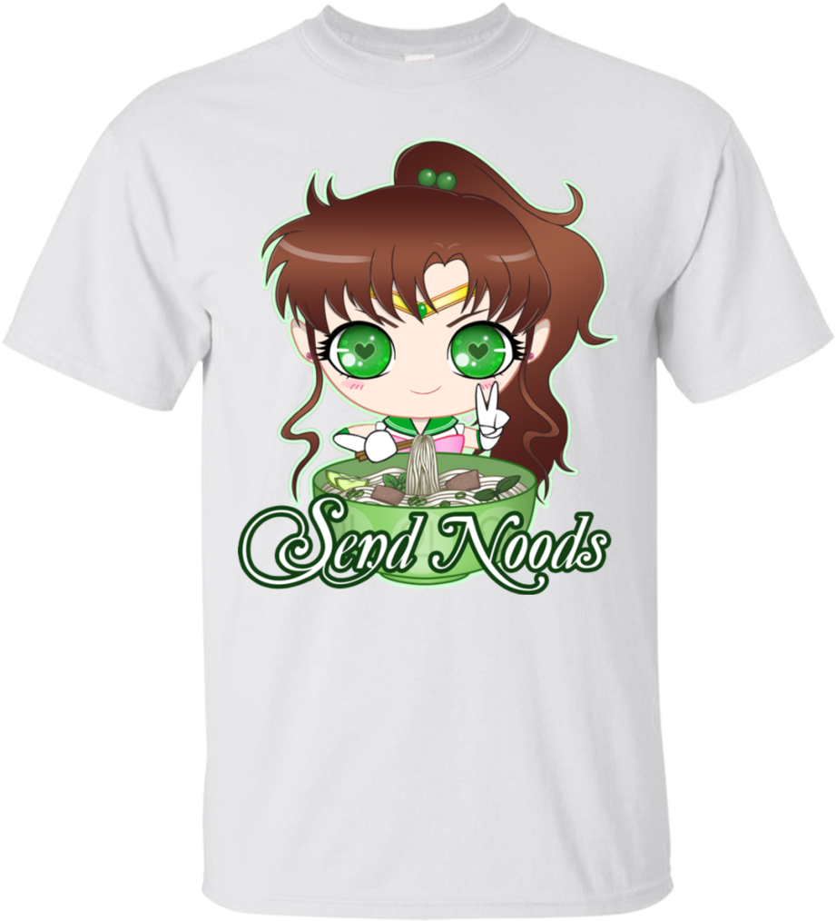 Sailor Jupiter Send Noods Basic Tee - Sailor Venus (1024x1024), Png Download