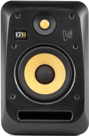 V4 Front - Krk V6 Series 4 (380x454), Png Download