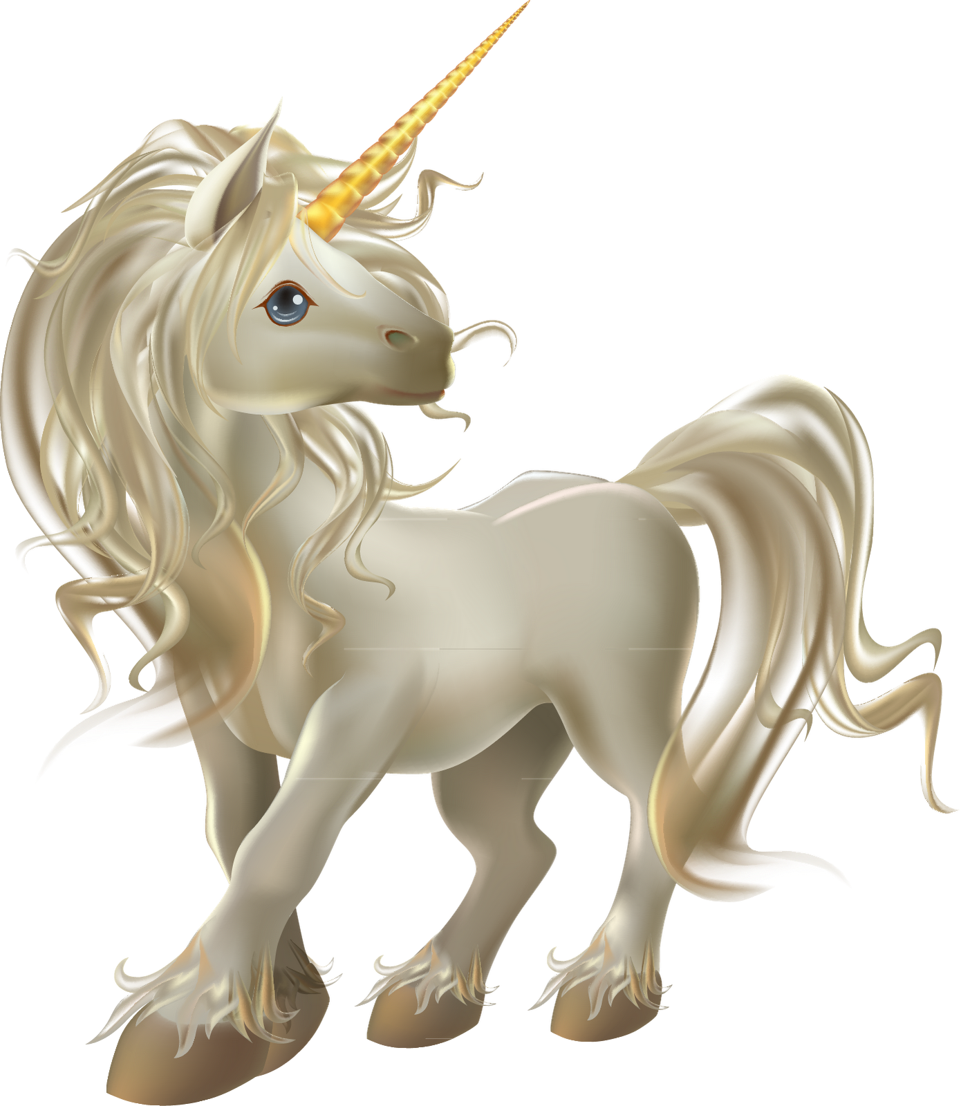 Cute Baby Unicorn Png - Unicorn Png (1390x1600), Png Download