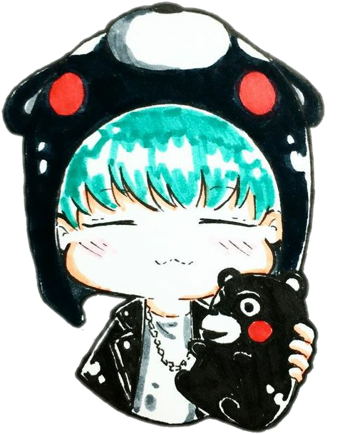 Report Abuse - Chibi Min Yoongi (477x608), Png Download