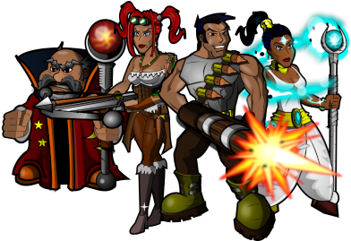 Support Spheres - Cartoon (600x268), Png Download