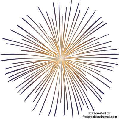 Fireworks Vector Png Download - Hi Res Fireworks Png (400x399), Png Download