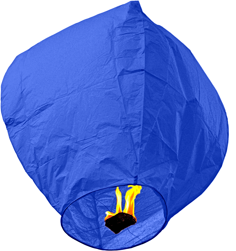 Download Fireworks Video Of Sky Lantern Dark Blue Flying Sky Lantern Png Full Size Png Image Pngkit