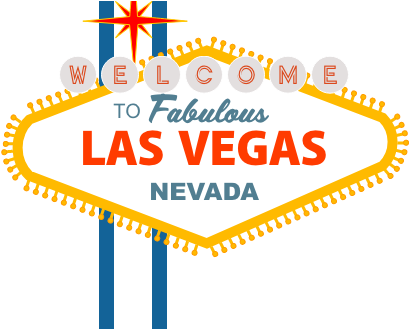 Las Vegas - Welcome To Las Vegas Sign (420x328), Png Download