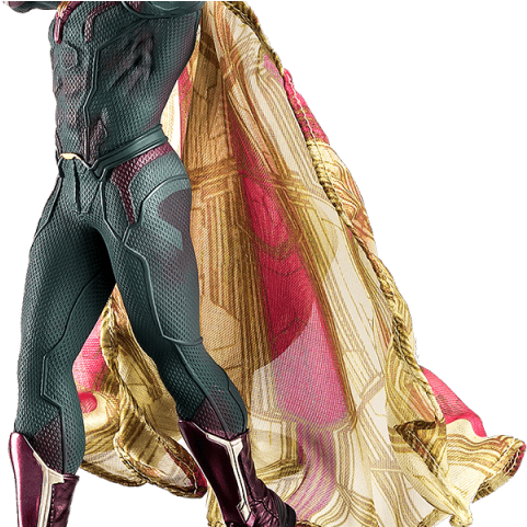 Marvel Vision Png Transparent Images - Captain America 3: Civil War - Vision 1:10 Scale Statue (640x480), Png Download