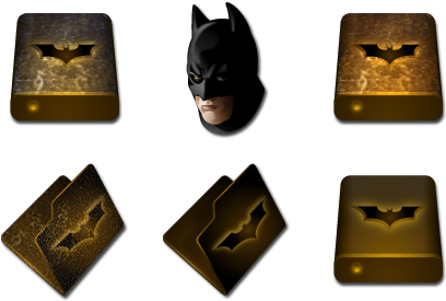 Search - Batman Begins Icon Set (444x296), Png Download