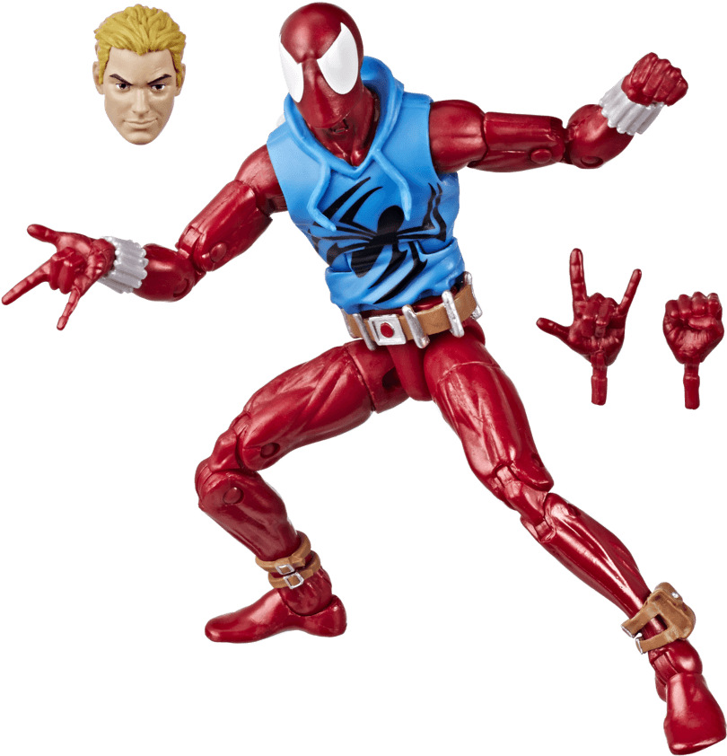 Marvel Vintage Figure Vision - Marvel Legends Vintage Spiderman (900x900), Png Download