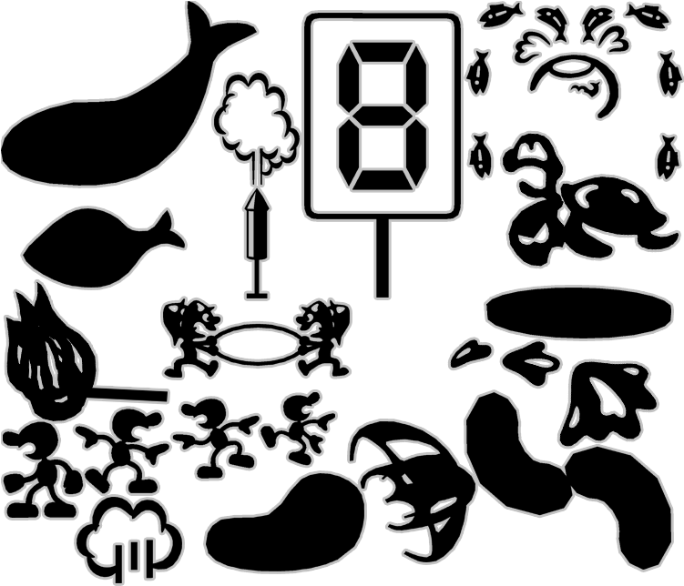Download Zip Archive - Mr Game And Watch Papercraft (750x650), Png Download