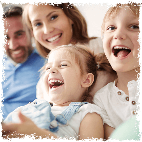 Child Therapy - Harbortown Industries Inc. 6-opening Ornate Collage (500x500), Png Download