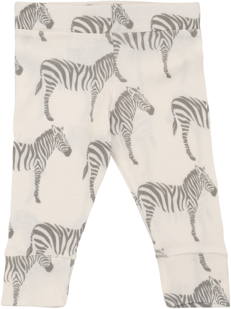 Milkbarn Baby Organic Cotton Leggings - Organic Cotton Leggings, Zebra (1024x1024), Png Download
