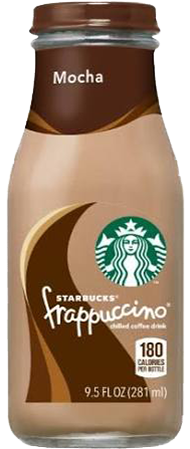 Starbucks Frappuccino Coffee Drink, Mocha, - Starbucks Mocha Bottle (500x500), Png Download