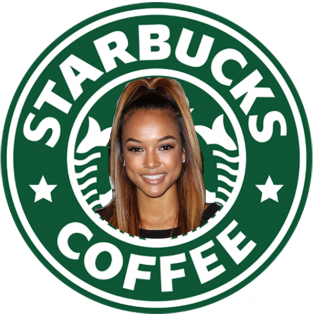 We Tried Karrueche's Bizarre Starbucks Drink - Starbucks Logo Png (610x616), Png Download