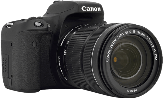 Dslr Camera Png Transparent Image - Canon Dslr Camera Png (730x460), Png Download