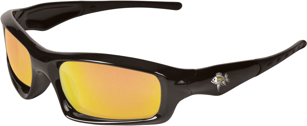 The Riptide Black Frame / Fire Lens - Sunglasses (1000x418), Png Download
