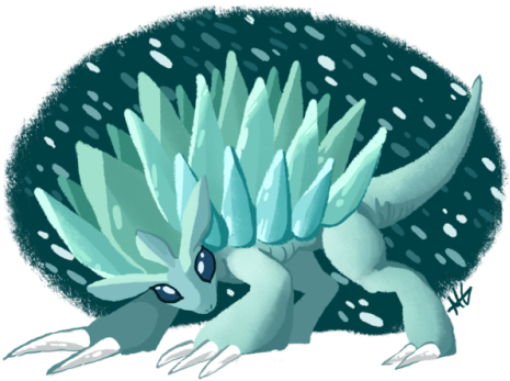 My Sandslash Might Not Have Slush Rush, But I Love - Illustration (500x416), Png Download