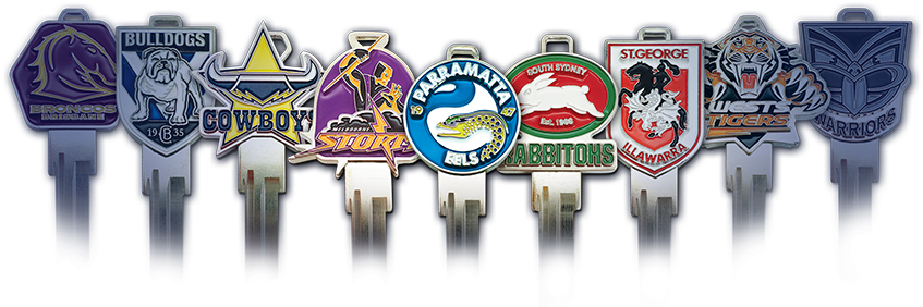 Acorn Locksmiths - Nrl House Key Nrllw4sgid St George Illawarra Dragons (917x333), Png Download
