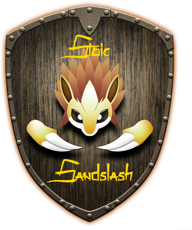 Stoic Sandslash - Wooden Shield Png (992x1024), Png Download