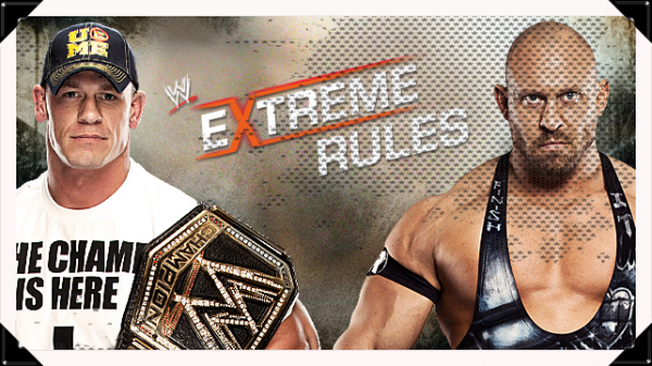 Ryback - John Cena With The Wwe Championship Belt 2013 Posed (600x337), Png Download
