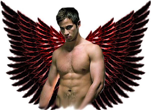 Angels Men - Barechested (600x450), Png Download