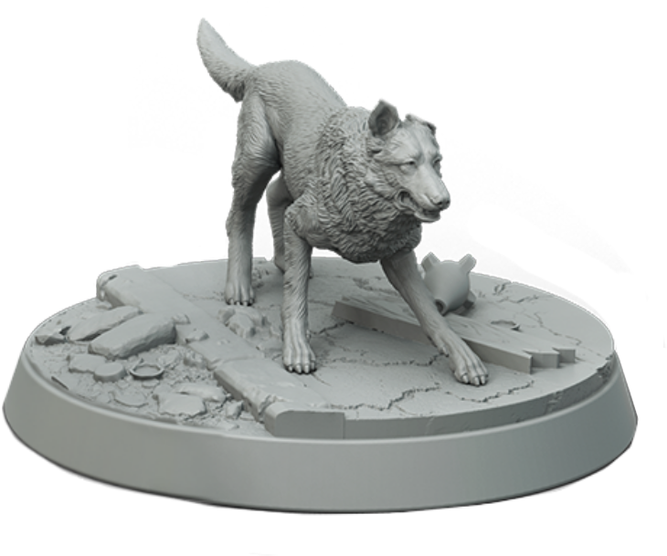 Dogmeat - Statue (1040x1000), Png Download