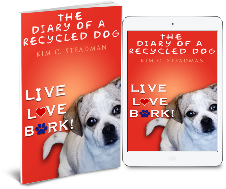 Dog - Diary Of A Recycled Dog: Live. Love. Bark! (1160x800), Png Download