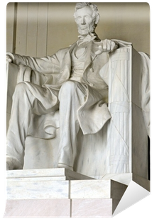 Abraham Lincoln Statue, Lincoln Memorial, Washington - Lincoln Memorial (400x400), Png Download