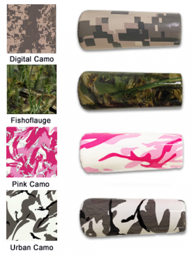 5" Camo Fighting Butts - Animalworld.com Fish-ouflage Tempered Glass Cutting (364x364), Png Download