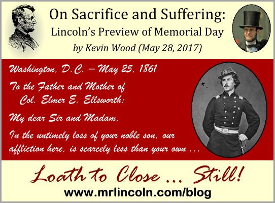 On Sacrifice And Suffering - Abraham Lincoln American President Profile Men (woman's (542x400), Png Download