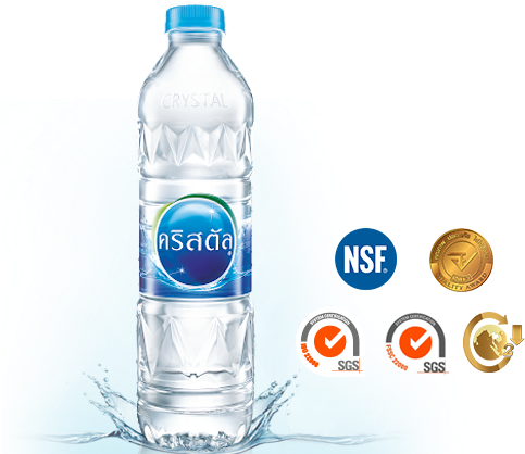 น้ำ ดื่ม คริสตัล (510x450), Png Download
