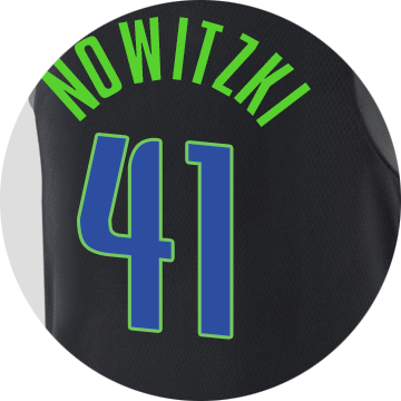 Dallas Mavericks Dirk Nowitzki - Oklahoma City Thunder (360x360), Png Download