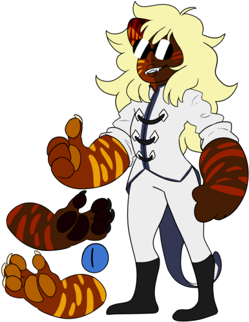 Mmk So I Saw And I Just Had To Join The Fun I Could - Tiger Eye Su Gemsona (500x647), Png Download