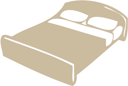 Dormitorio Matrimonial Con Cama Queen - Bed Clipart Png (428x428), Png Download