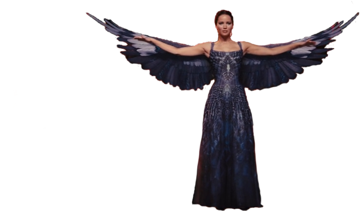 Katniss Everdeen Transparent Background - Katniss Everdeen Transparent Png (1024x524), Png Download
