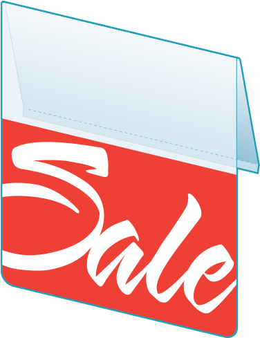 Shelf Tags "sale" In Italic Print 25 Per Pack Free - Clearvision Optical Company, Inc. (526x526), Png Download