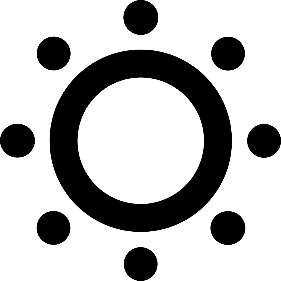 Sun Outline With Spikes At The Edges Vector - Antigen Cartoon (400x400), Png Download