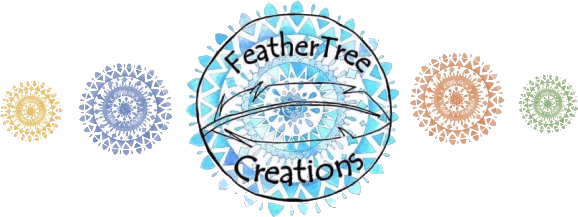 Feathertree Creations - Circle (2048x739), Png Download