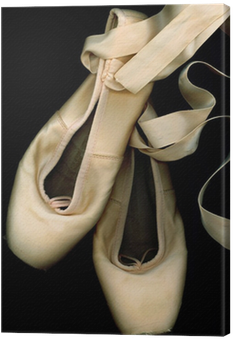 Worn Pointe Ballet Shoes (400x400), Png Download
