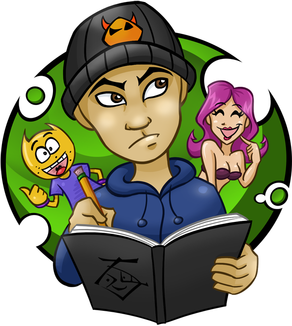 Hooksnfangs On Clipart Library - Cartoon Hiphop Png (700x700), Png Download